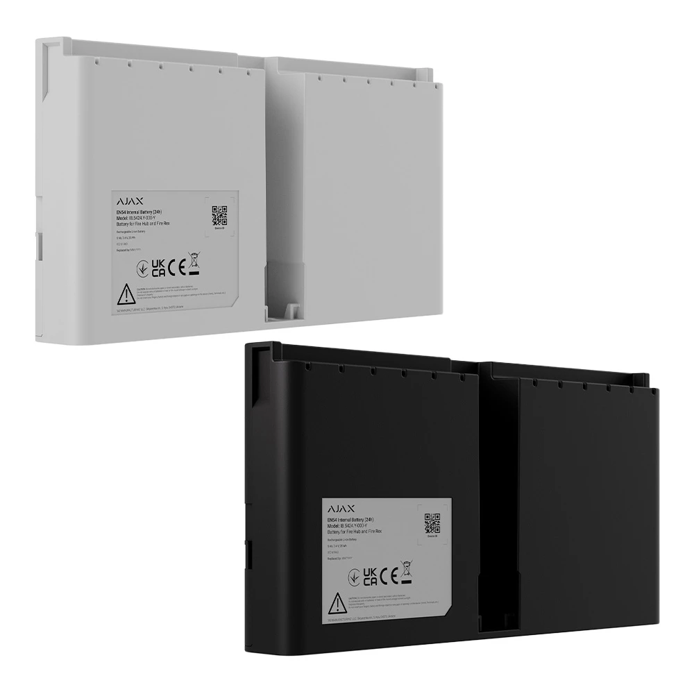 related product ajax-en54-backup-battery-for-fire-hub-&-fire-rex-black-and-white