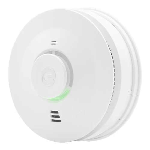 related product espire-es1mulv-mains-powered-smoke-&-heat-multi-sensor-alarm-angled