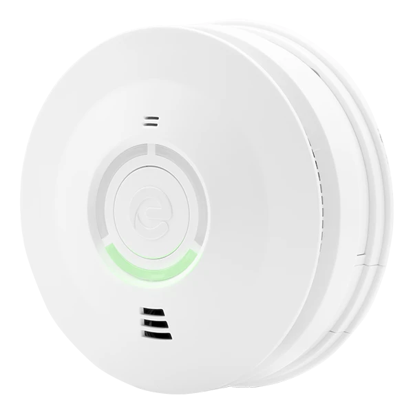 related product espire-es1slv-mains-powered-optical-smoke-alarm-side-angle
