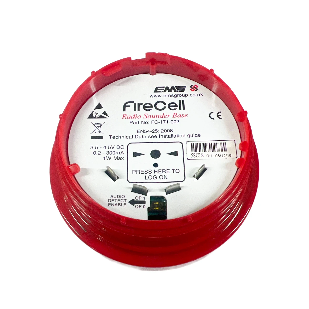related product firecell-fc-171-002-red-sounder-base