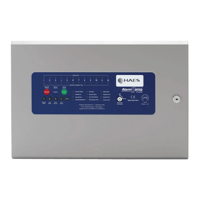 related product haes-alarmsense-plus-asp-alarmsense-fire-alarm-panel