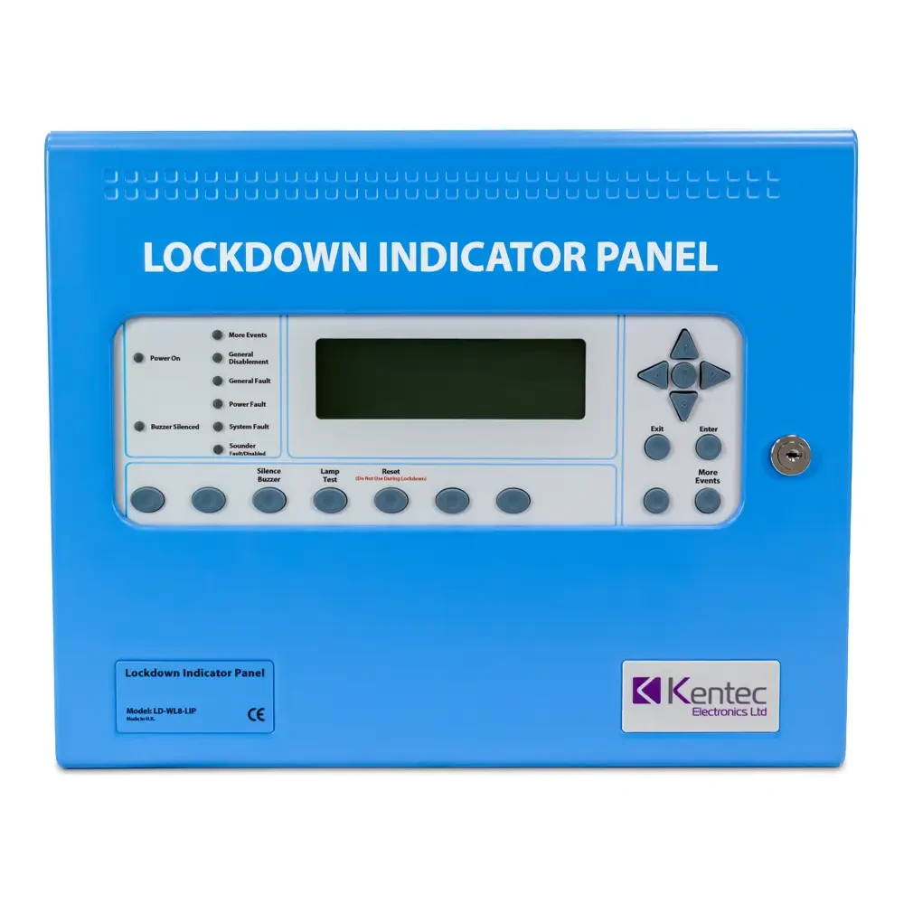 related product kentec-ld-wl8-li-lockdown-indicator-panel