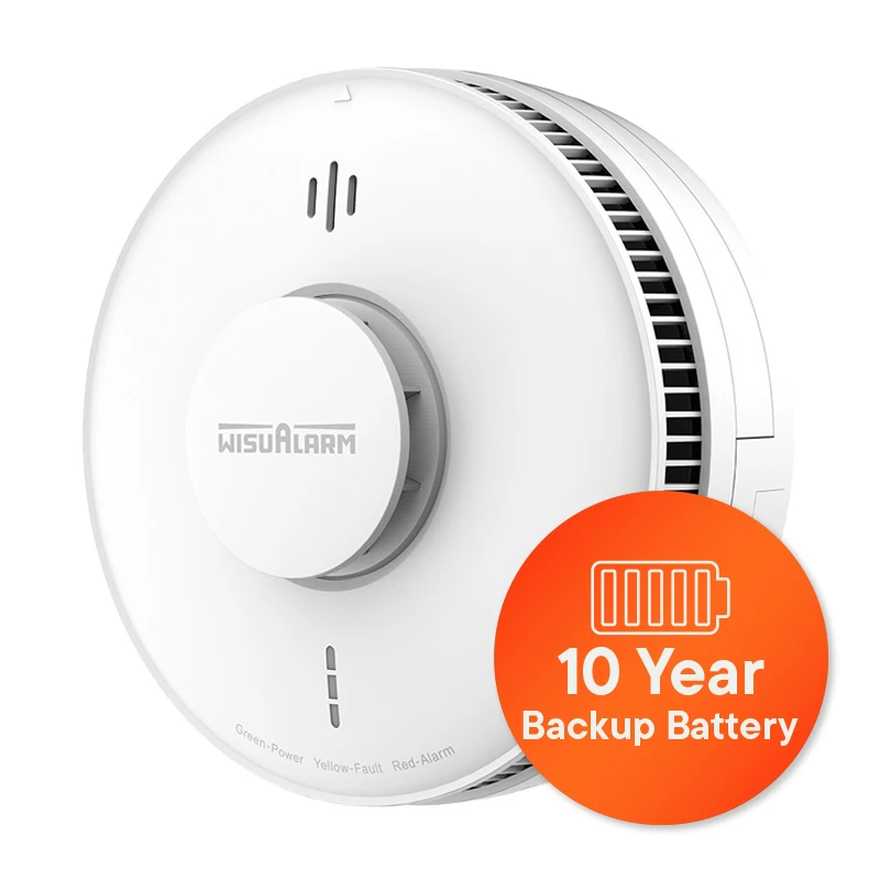 related product wisualarm-mains-powered-heat-alarm-with-10-year-lithium-battery