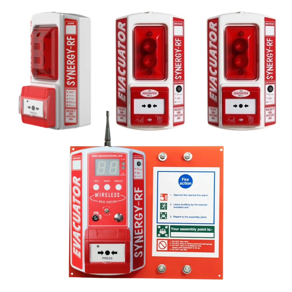 Evacuator Synergy Wireless Site Fire Alarms-cards