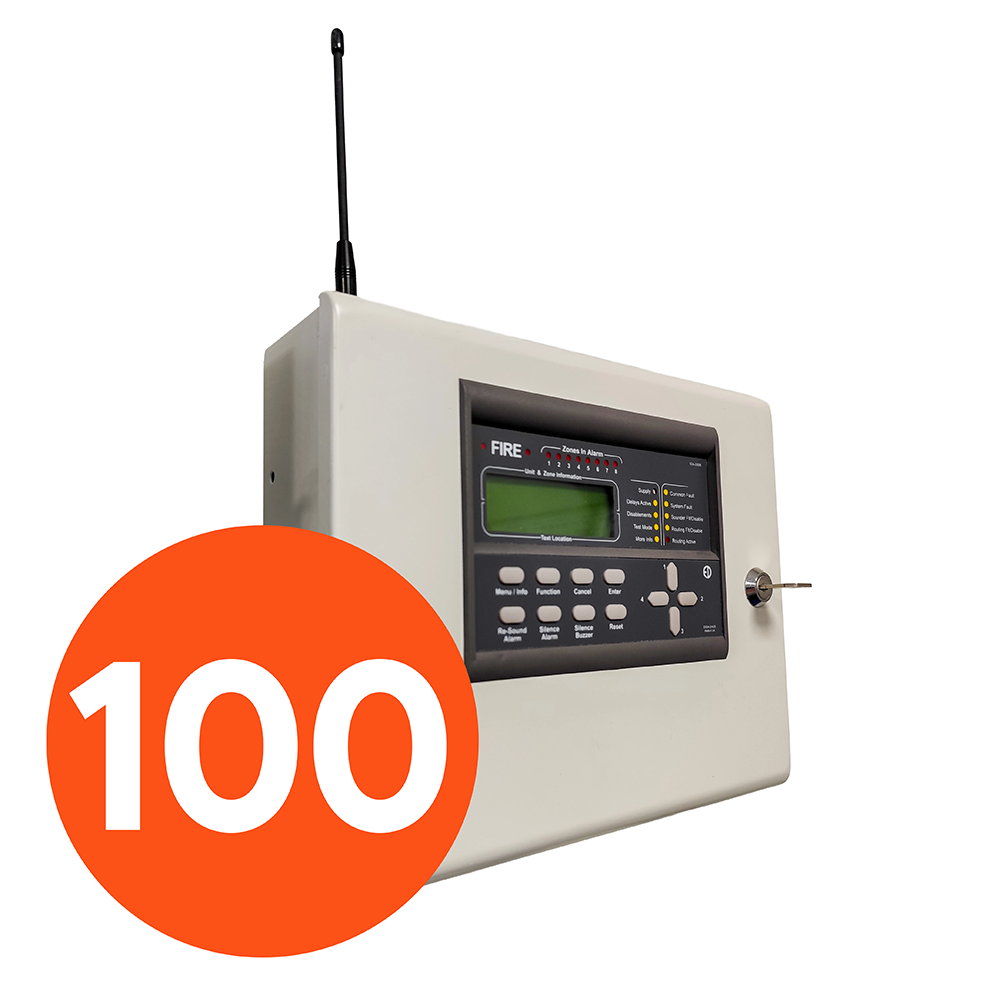 100 Zone Zerio Plus Control Panel