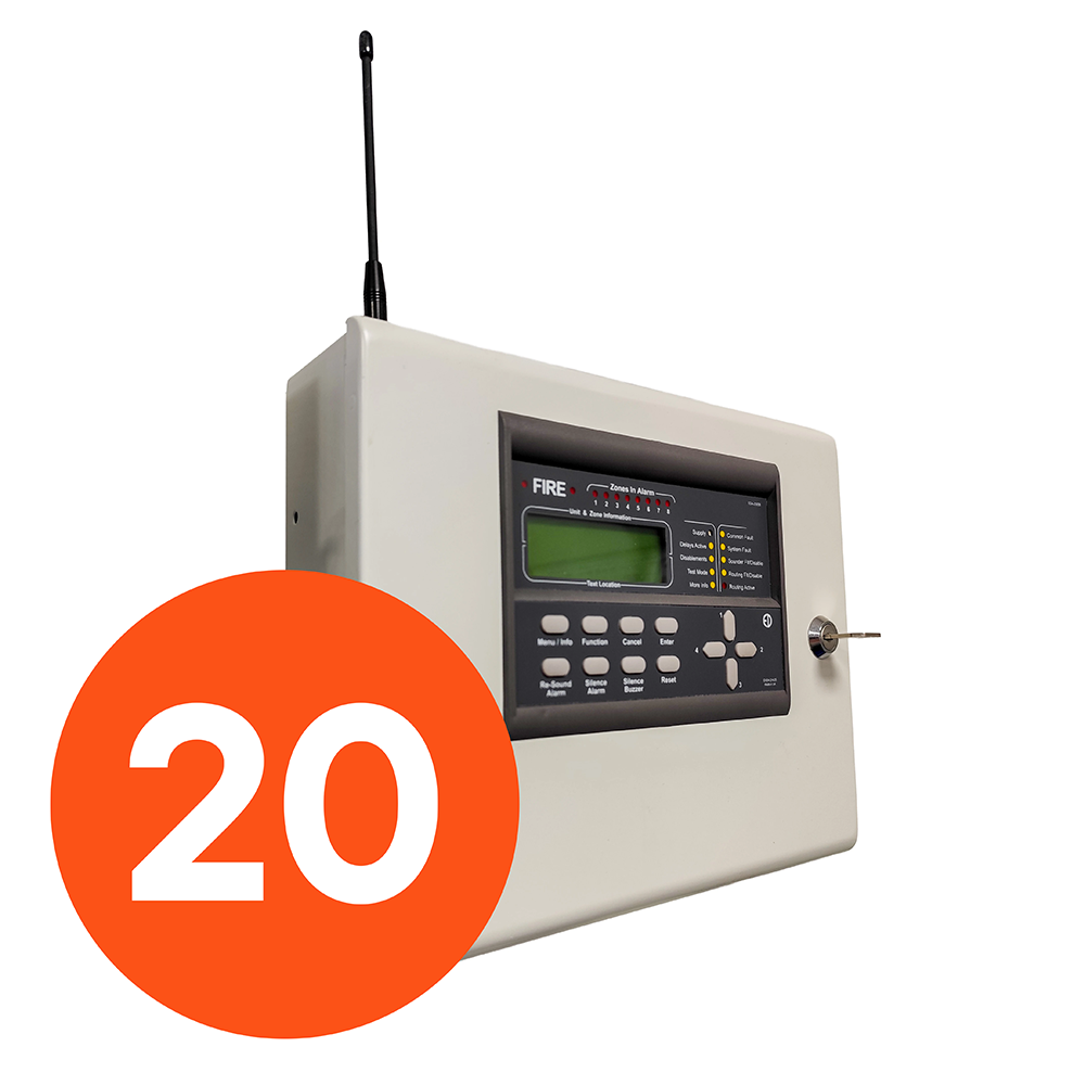 20 Zone Zerio Plus Control Panel