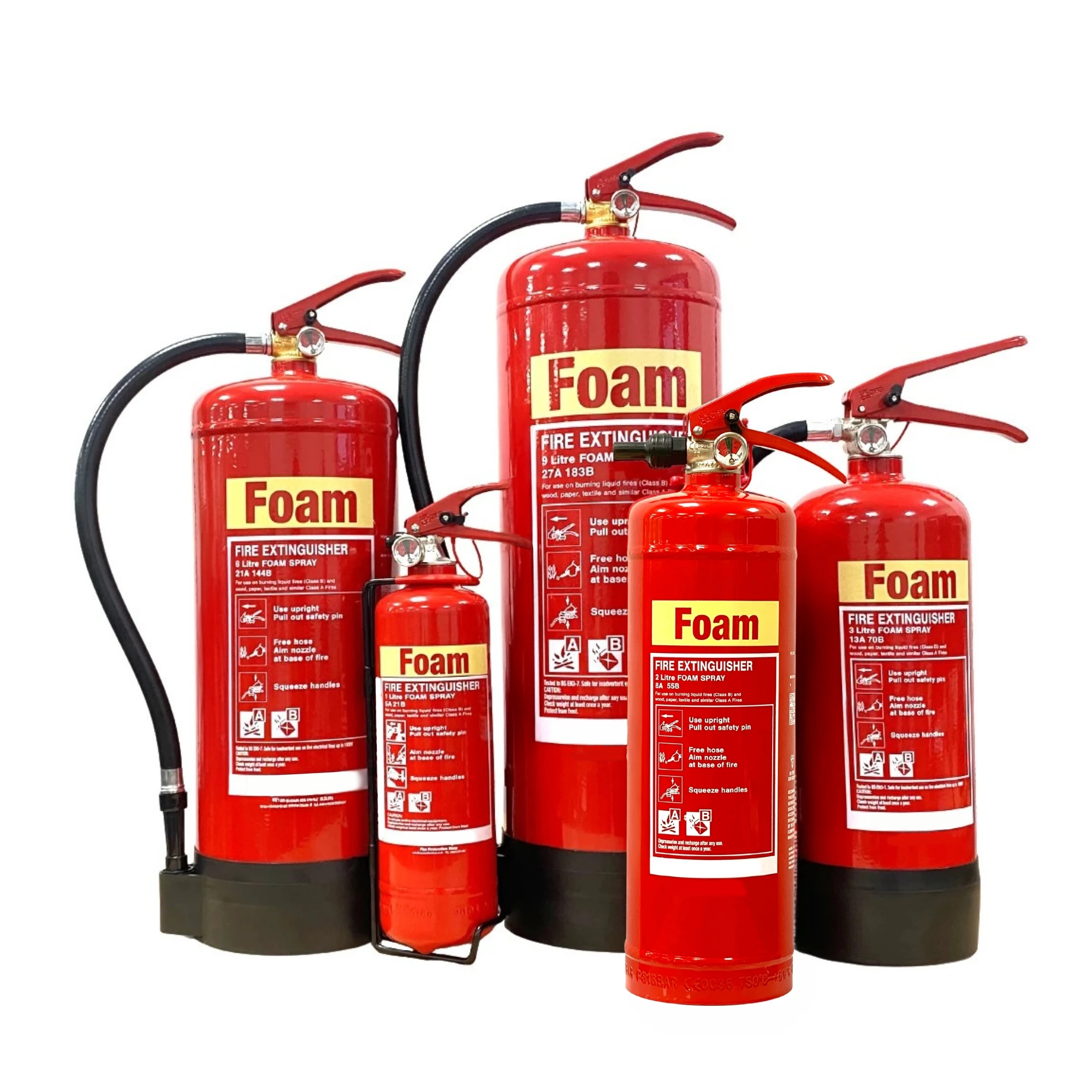 AFFF Foam Fire Extinguishers
