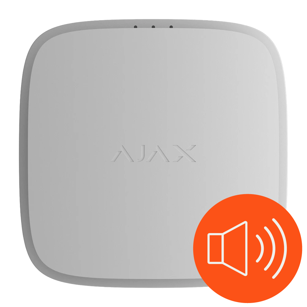 Ajax FireProtect Smoke Detector with Sounder