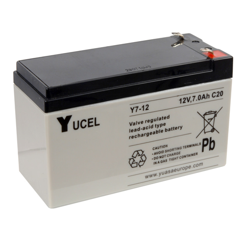 Yucel 12vdc 7Ah Trade Fire Alarm Battery